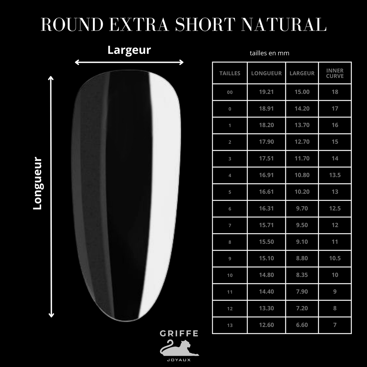 CAPSULES AMERICAINES ROUND EXTRA SHORT NATURAL