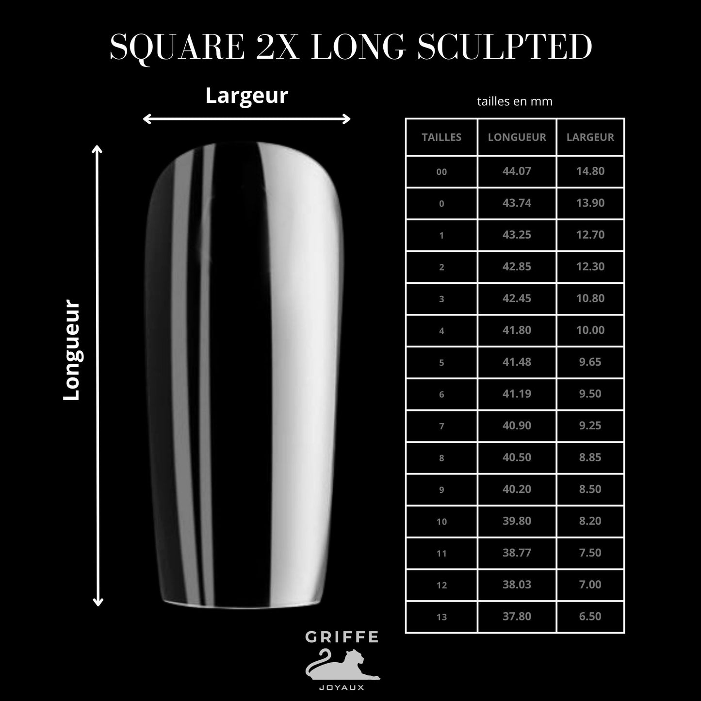 CAPSULES AMERICAINES SQUARE 2XL SCULPTED