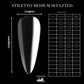 CAPSULES AMERICAINES STILETTO MEDIUM SCULPTED