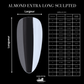 Guide des mesures – capsules américaines Almond extra long Sculpted