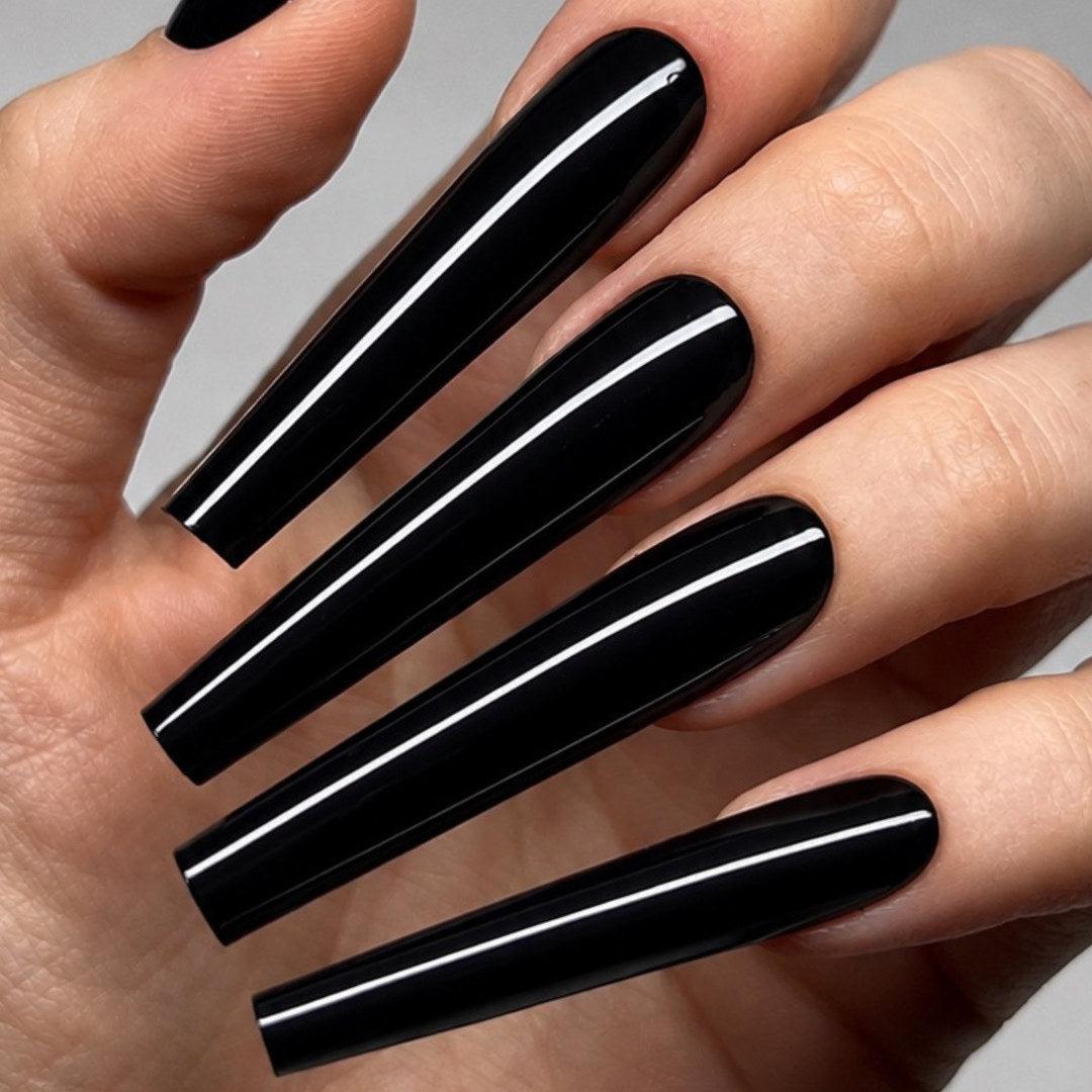 Capsules américaines Square 3x long Natural – rendu porté avec VSP noir