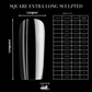 Guide des mesures – capsules américaines Square extra long Sculpted