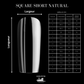Guide des mesures – capsules américaines Square short Natural