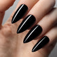 Capsules américaines Stiletto short Natural – rendu porté avec VSP noir